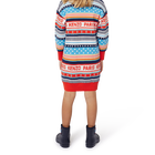 Gebreide jurk met motieven KENZO KIDS 
                    GIRL