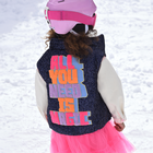 Mouwloze anorak met lovertjes BILLIEBLUSH 
                    GIRL