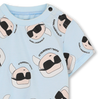 Set t-shirt en korte broek KARL LAGERFELD KIDS 
                    BOY