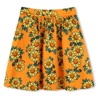 Rok met print van satijnkatoen KENZO KIDS 
                    GIRL