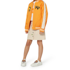 Katoenen rok met badges KENZO KIDS 
                    MEISJE