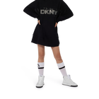 Fleece jurk met capuchon DKNY 
                    GIRL