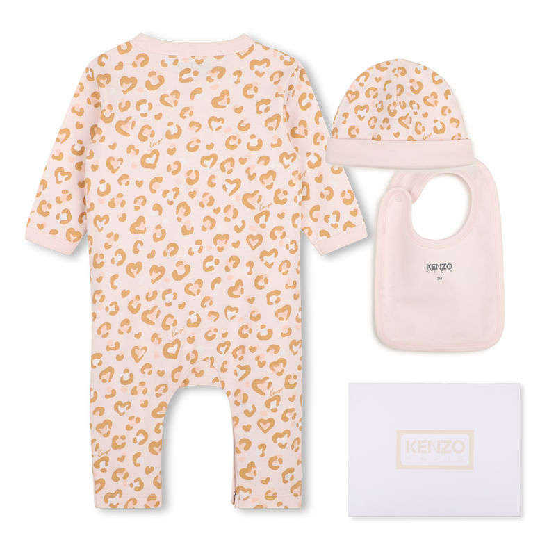 Pyjama set, slab, muts en knuffel KENZO KIDS 
                        MEISJE