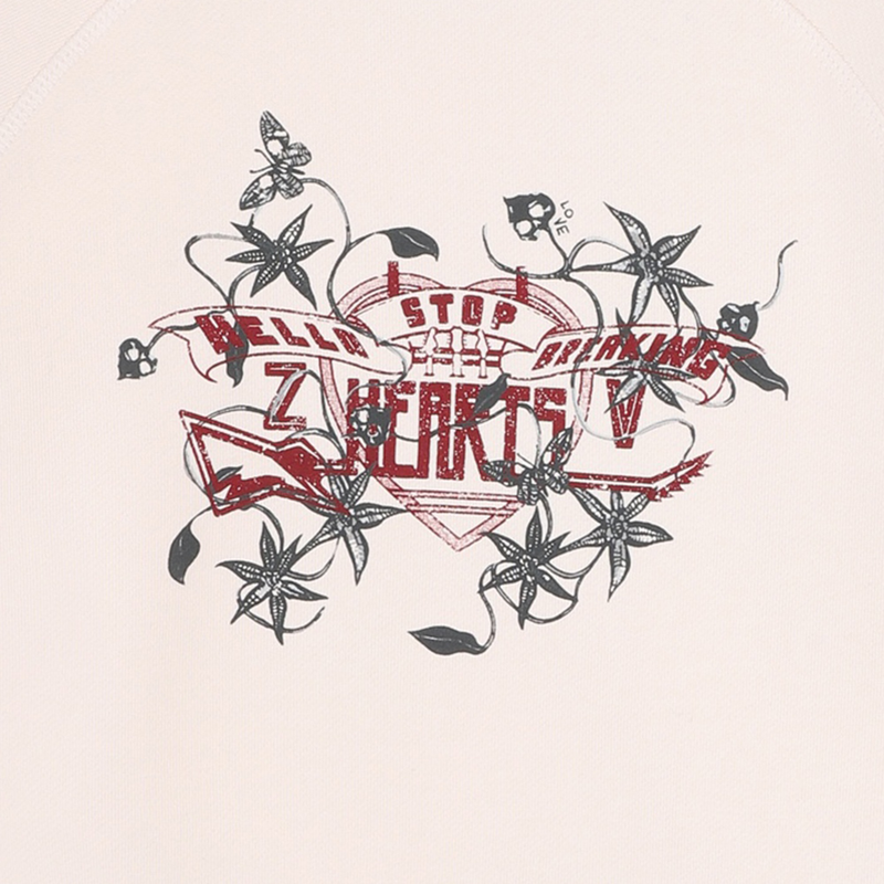 Sweater van fleece ZADIG & VOLTAIRE 
                        GIRL