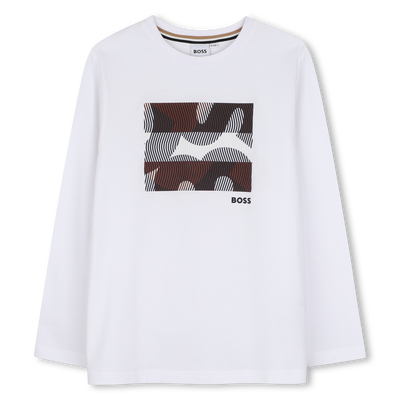T-shirt met lange mouwen BOSS BOY