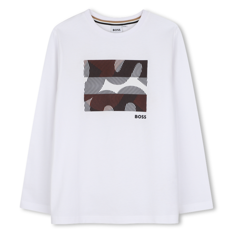 T-shirt met lange mouwen BOSS 
                        BOY
