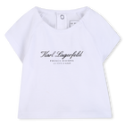 T-shirt en rok set KARL LAGERFELD KIDS 
                    GIRL