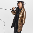 Lang omkeerbaar donsjack KARL LAGERFELD KIDS 
                    GIRL