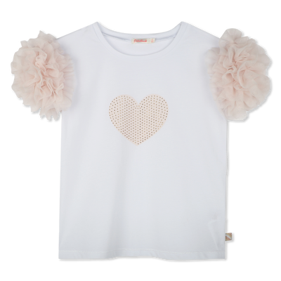 Feestelijk T-shirt met ruches BILLIEBLUSH GIRL
