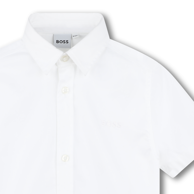 Overhemd met korte mouwen BOSS 
                        BOY