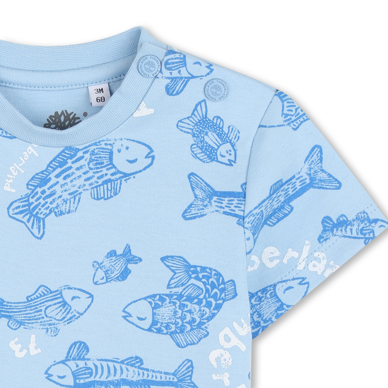 T-SHIRT MET KORTE MOUWEN TIMBERLAND 
                        BOY