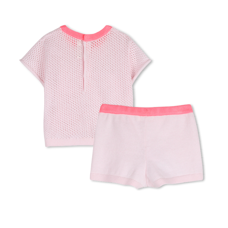 SET T-SHIRT EN KORTE BROEK BILLIEBLUSH 
                        GIRL