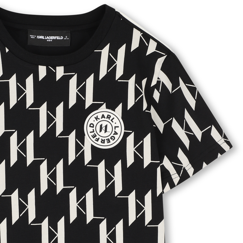 T-shirt met korte mouwen KARL LAGERFELD KIDS 
                        BOY
