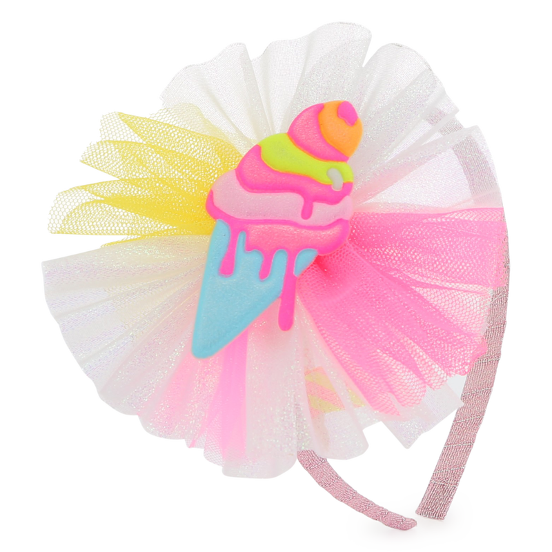 Diadeem met badge van ijsje BILLIEBLUSH 
                        GIRL