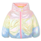 Driekleurig donsjack met capuchon BILLIEBLUSH 
                    GIRL