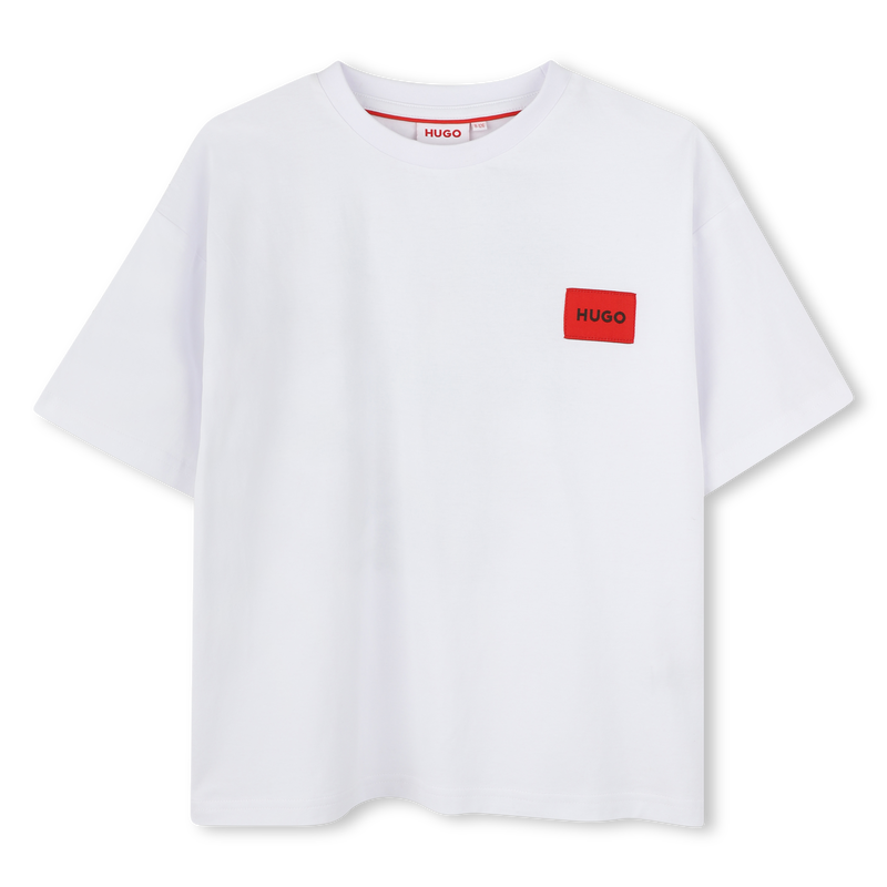 T-shirt met korte mouwen HUGO 
                        BOY