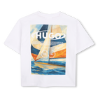 T-shirt met korte mouwen HUGO 
                    BOY