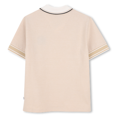 POLOSHIRT MET KORTE MOUWEN BOSS BOY