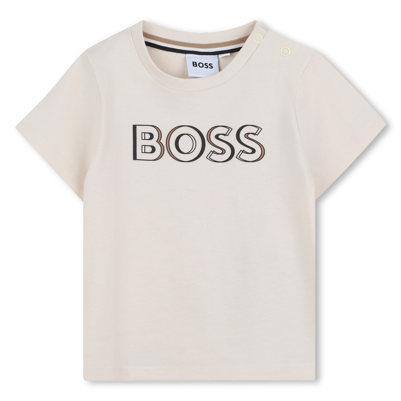 T-shirt met korte mouwen BOSS 
                        BOY