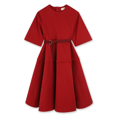 Lange katoenen jurk LANVIN GIRL