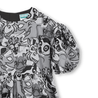 Jurk met ballonmouwen KENZO KIDS 
                    GIRL