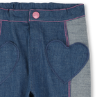 Tweekleurige jeans van katoen BILLIEBLUSH 
                    GIRL