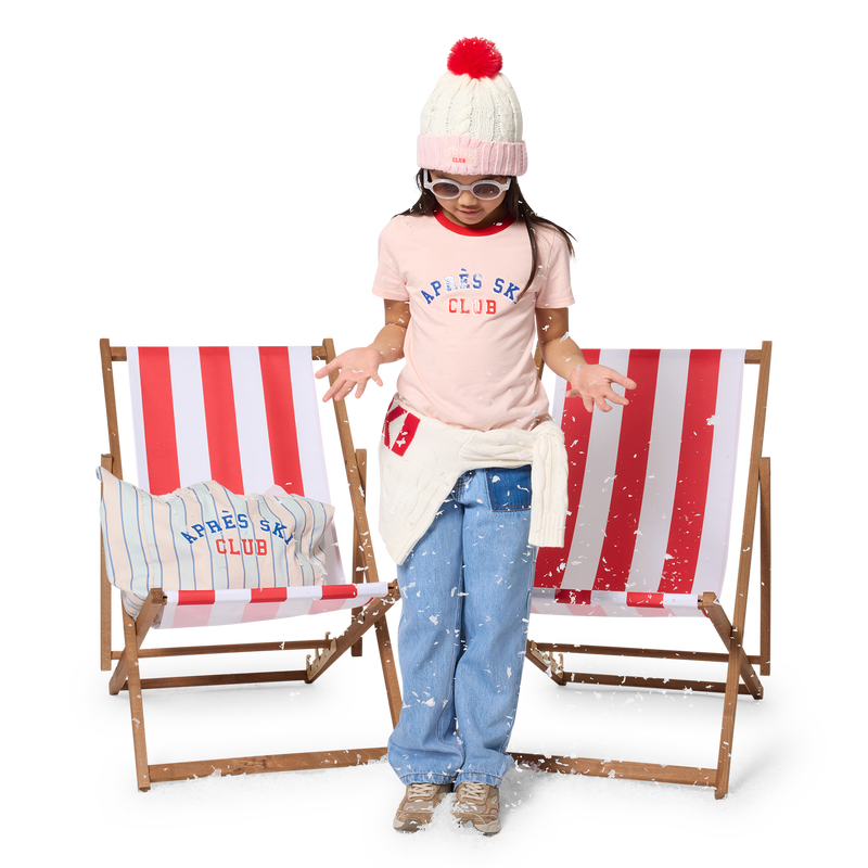 T-shirt met korte mouwen KIDS AROUND 
                        GIRL