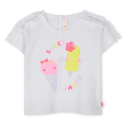 Katoenen T-shirt korte mouwen BILLIEBLUSH GIRL