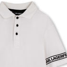 Poloshirt met korte mouwen KARL LAGERFELD KIDS 
                    BOY