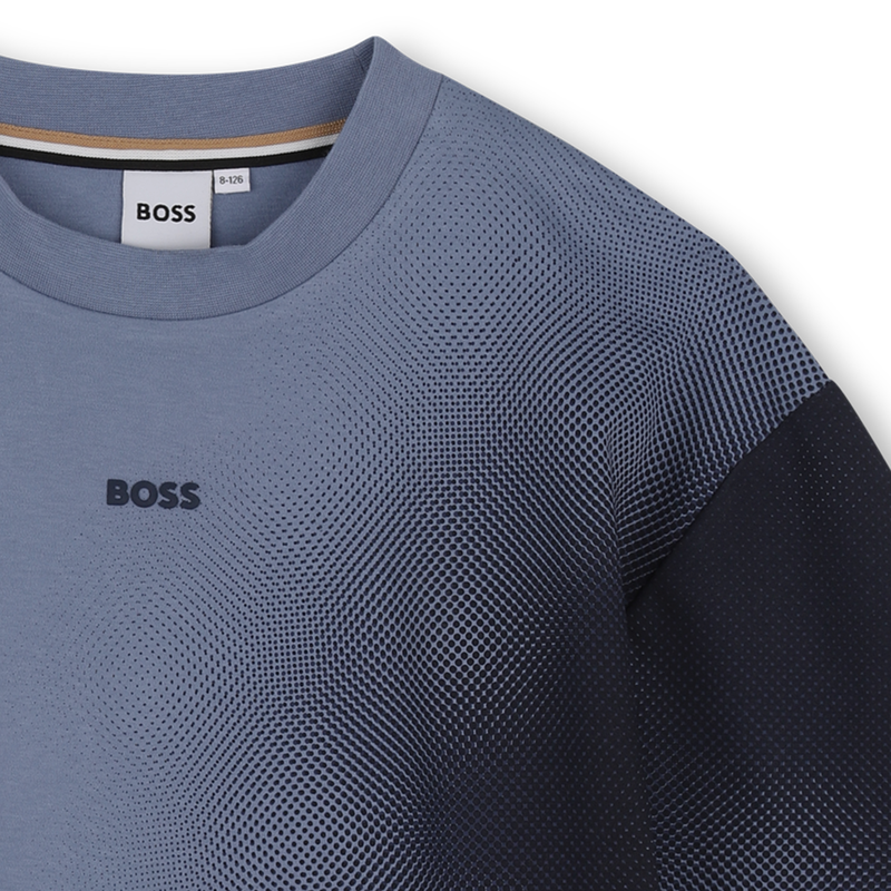 T-shirt met korte mouwen BOSS 
                        BOY