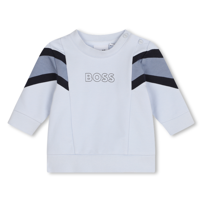 Tweedelige fleece setje BOSS 
                        BOY
