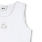 Geborduurde tanktop BOSS 
                    GIRL