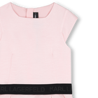 Satijnen jurk KARL LAGERFELD KIDS 
                    GIRL