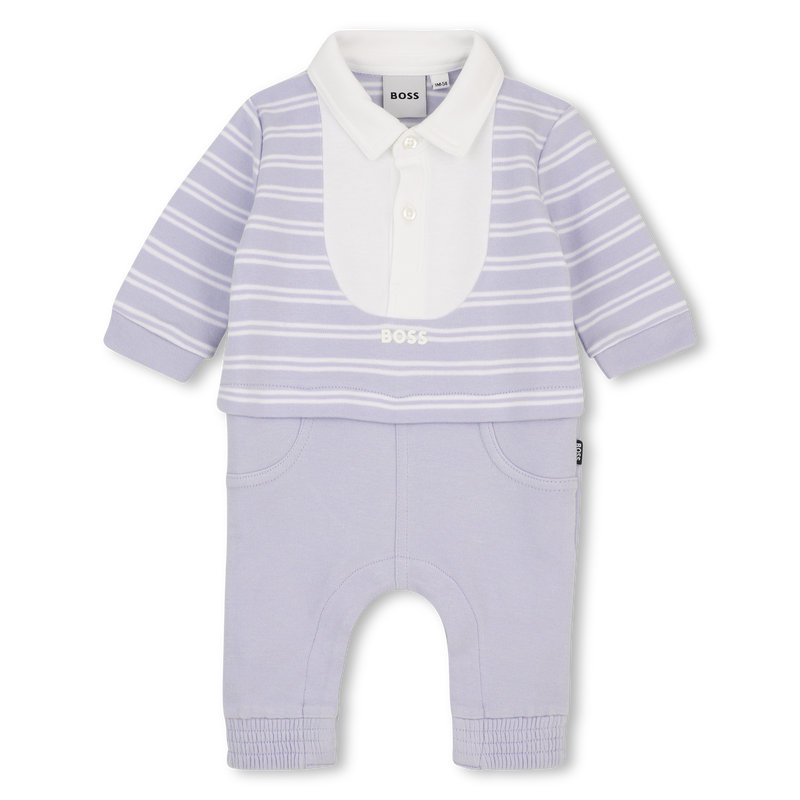 Langemouwen jumpsuit BOSS 
                        JONGEN