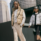 Broek met trekkoord DKNY 
                    GIRL