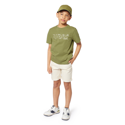 Gevoerde chino bermuda BOSS BOY