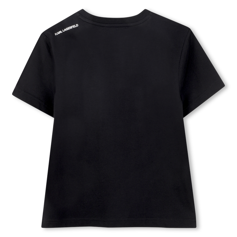T-SHIRT MET KORTE MOUWEN KARL LAGERFELD KIDS 
                        BOY