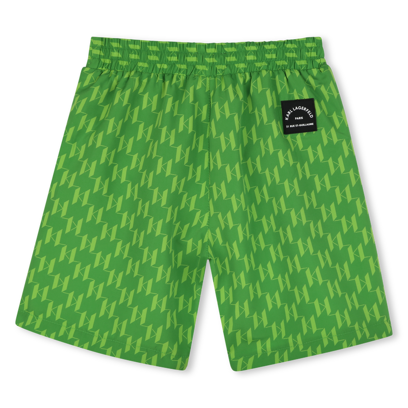 Zwemshort met zakken KARL LAGERFELD KIDS 
                        BOY
