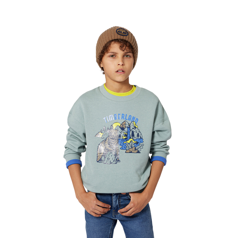 Denim gebreide broek TIMBERLAND 
                        BOY