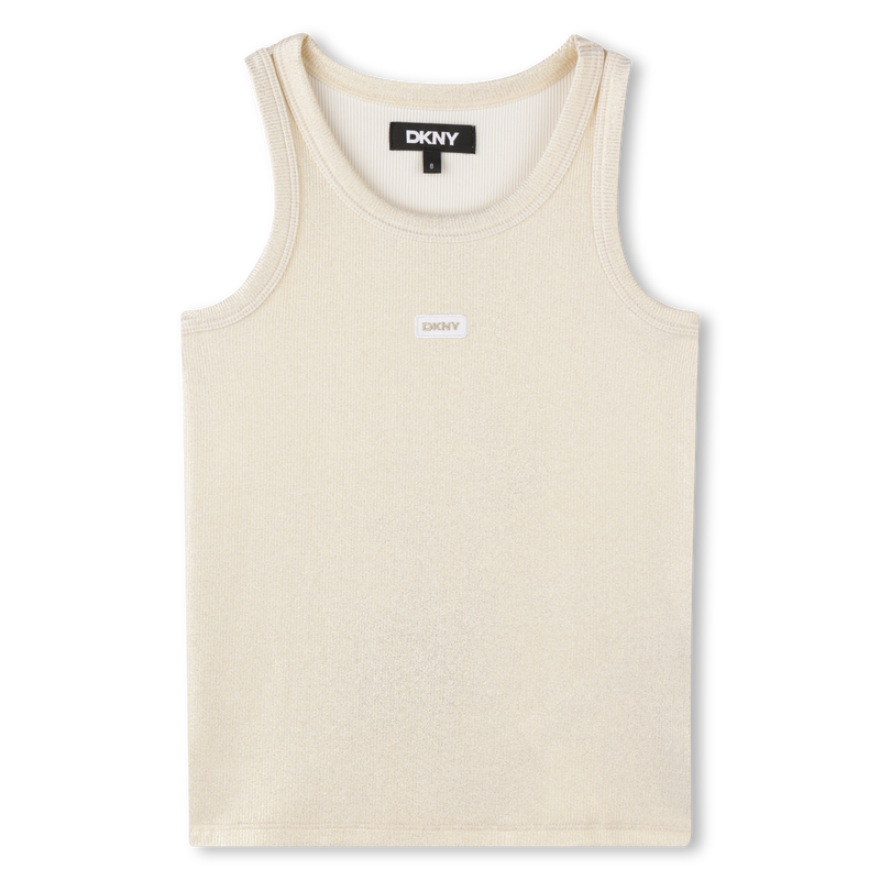 Singlet in 2x2 ribstof DKNY 
                        GIRL