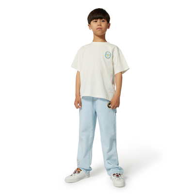 Katoenen T-shirt, korte mouwen KENZO KIDS BOY