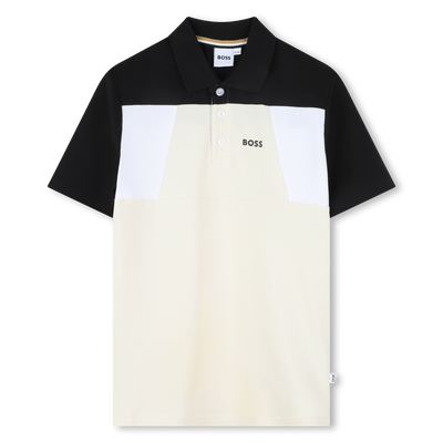 Polo met kleurblokken BOSS BOY