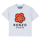 T-shirt met drukknoop op de schouder, LICHT BLAUW, hi-res