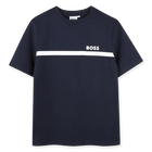 T-shirt met korte mouwen, MARINE, hi-res