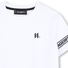 T-shirt met korte mouwen KARL LAGERFELD KIDS 
                    BOY