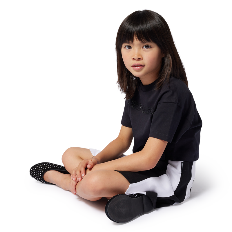 Feestelijke rok met strepen MARC JACOBS 
                        GIRL