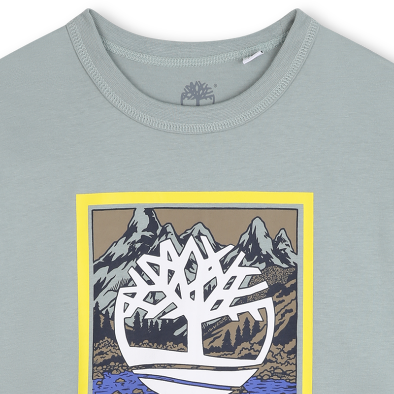 Jersey T-shirt met lange mouwen TIMBERLAND 
                        BOY