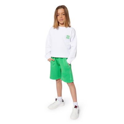 Fleece joggingbermuda HUGO BOY