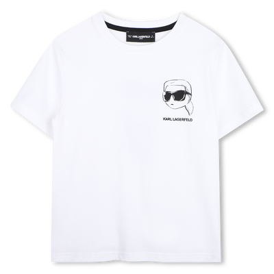 T-shirt met korte mouwen KARL LAGERFELD KIDS JONGEN