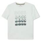 T-shirt met korte mouwen BOSS 
                    BOY